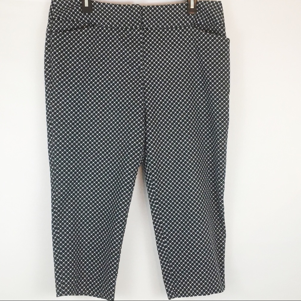 Worthington Womens Modern Fit Cropped Pants Sz 12